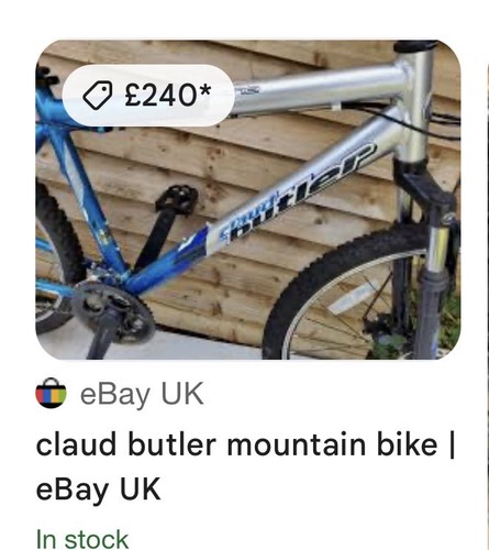 Claud butler mountain - claud, bike