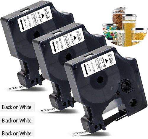 3pk dymo label tape - dymo, 45013