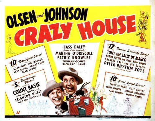 Crazy house poster - ole, olsen