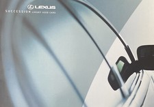 Lexus Succession Used Cars Original UK Brochure 2000 LS GS