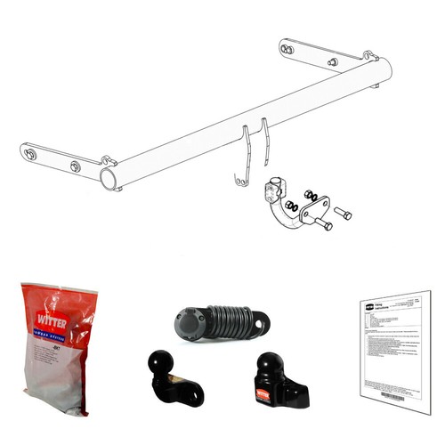 Witter towbar for skoda - witter, fabia