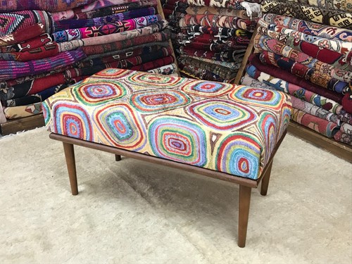 Handmade kilim upholstered - handmade,