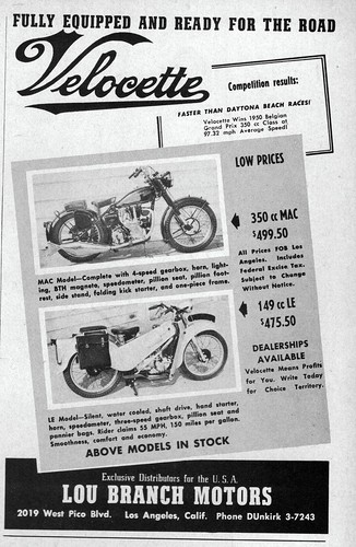 1950 velocette mac 350 - 1950,