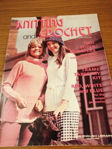 Vintage 1971 knitting and - vintage,