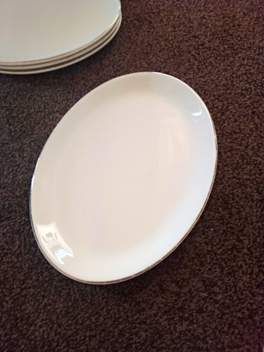 Johnson wood oval - oval, ceramic