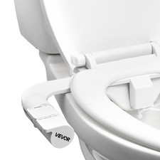 VEVOR Bidet Attachment for Toilet Self-Cleaning Dual Nozzles Adjustable Pressure