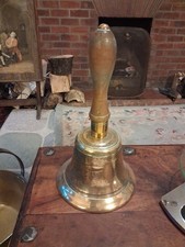 Vintage large solid brass hand - large,