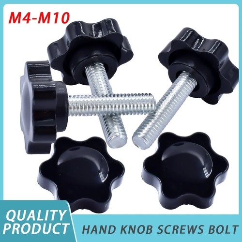 10pcs star knob screws - m4, m5