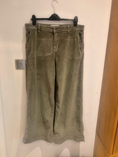 Fat Face moss green corduroy