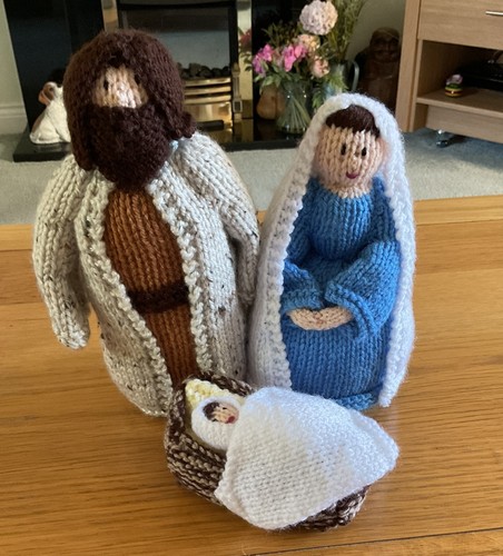 Hand knitted mary - mary, and