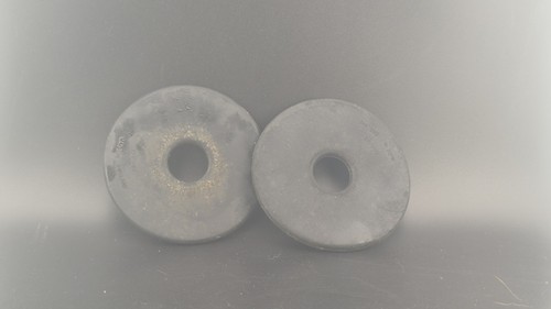 Horse rubber bit guards - rubber, black