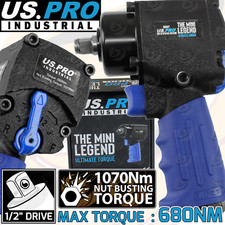 US PRO 1/2" Drive Air Impact Wrench Gun 1070NM NBT Pneumatic Tool Impact Wrench