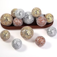 3 x Elegant Glass Mosaic