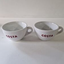 Costa Coffee Cups 250ml- 2019 x 2No 2 Mugs