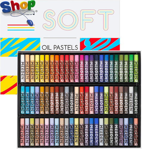 Soft oil pastels set 72 - set:,