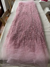 Nigerian Beaded Lace  Fabric-