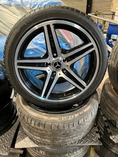 X4 refurbed Mercedes 18 inch diamond cut alloys