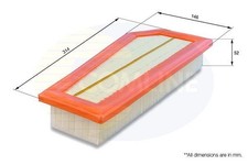 Air Filter Insert Fits