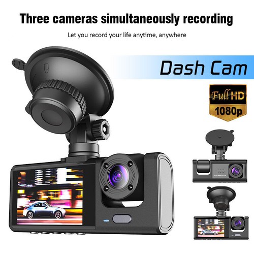 1080p dual lens car dash - dash, cam