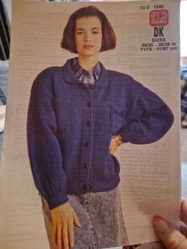 Copley knitting pattern 1246 - knitting,