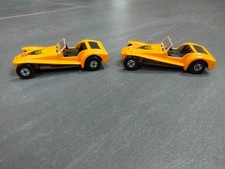 2 x Matchbox Superfast Lesney No. 60 - Lotus Super Seven - vintage cars Joblot