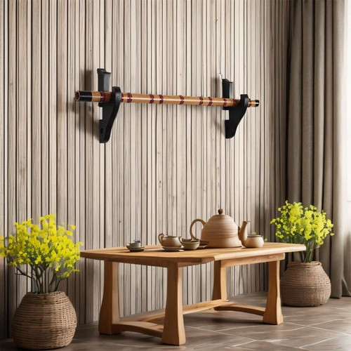 Wall mount wooden sword - wall,