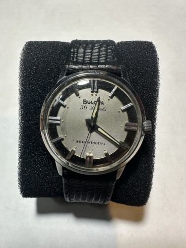 Bulova men silver dial 30 - bulova, men's