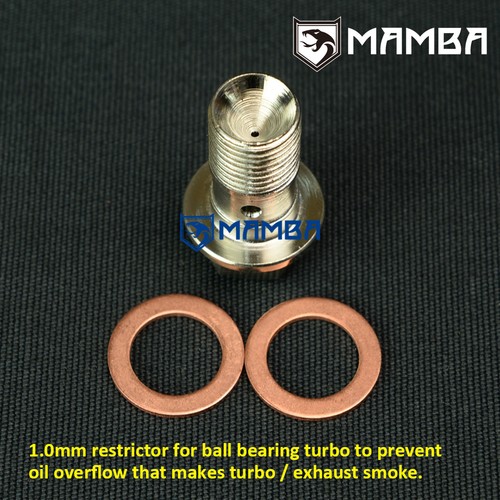 Turbo oil feed - turbo, for