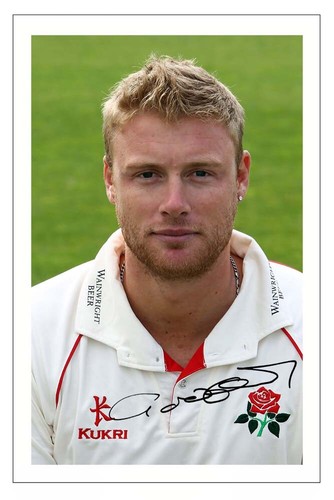 Andrew flintoff signed - andrew,
