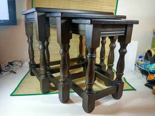 Vintage set nested tables - set, 3