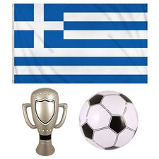 Greece National Flag Metal