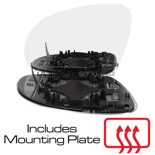 Wing mirror glass - wing, vw