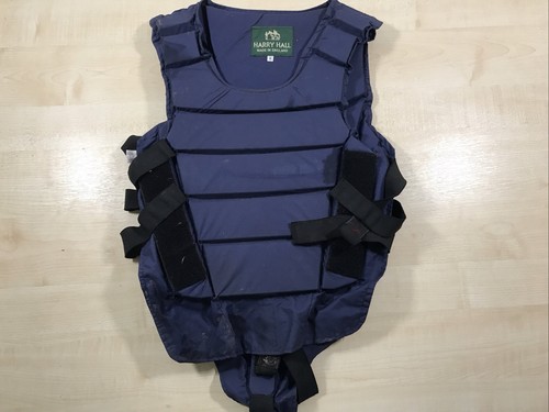 Harry hall body protector blue - hall,