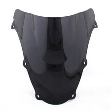 Windshield WindScreen Double Bubble For Suzuki SV650/SV650S 03-12 SV1000S Black