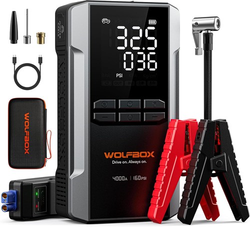 Wolfbox 24000mah car jump - 24000mah,