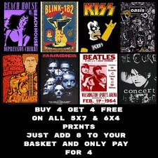 Vintage Retro Rock Band Music