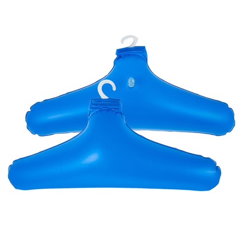 2pcs blue inflatable clothes - blue,