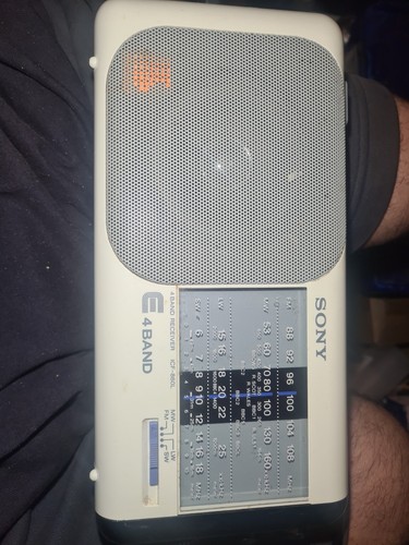 Sony icf 860l vintage - vintage, 4-band