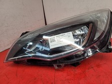 VAUXHALL ASTRA HEADLIGHT NEARSIDE PASSENGER LH HEADLAMP 2013
