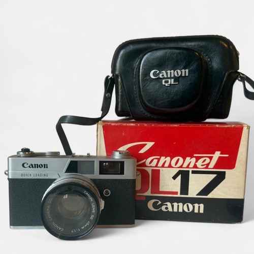 Boxed case canon canonet - case],