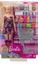 Barbie Doll & Accessories Shopping Time Play Set GTK94 - New Damage Packaging