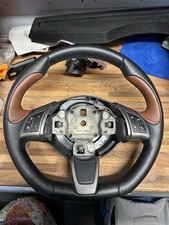 Abarth Tan Steering Wheel