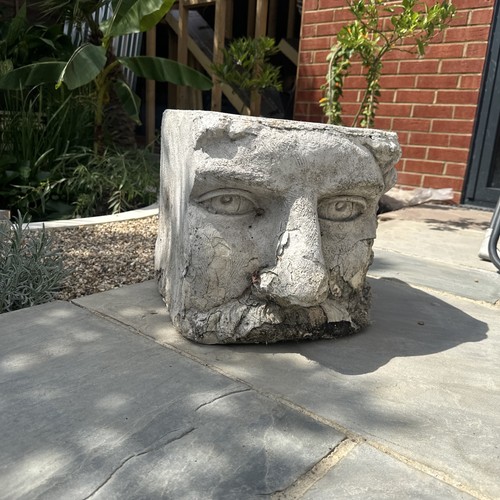 Large unusual face head - unusual,