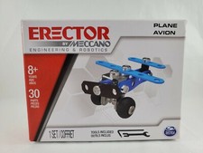 Meccano Erector Plane Avion
