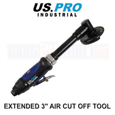 US PRO Industrial Extended Air Cut Off Tool Long Reach Shaft 3" Disc 8604