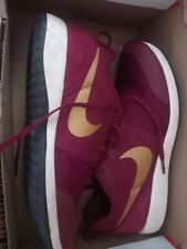 Nike Elite Shinsen Trainers in Gold and Red size 7