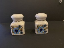 Taunton Vale Blue Daisy Cruet Set