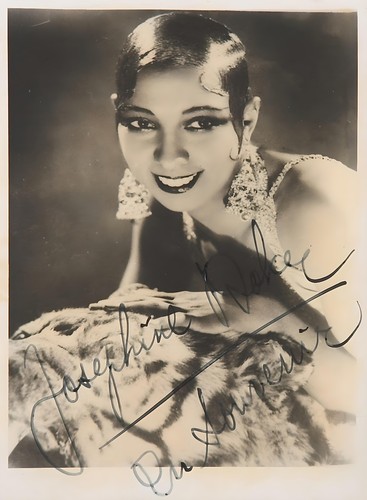 Josephine baker signed - baker,