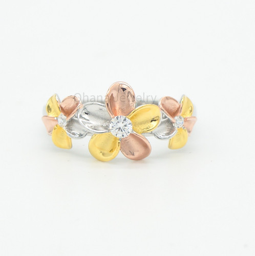 925 sterling silver - silver, tri-color