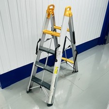 Cosco Superfold Compact 3 Step Folding Ladder Lightweight Aluminium